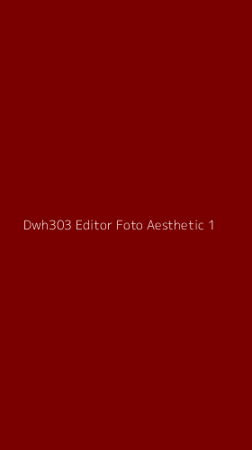 Tampilan Antarmuka Aplikasi Dwh303 Editor Foto Aesthetic - 1