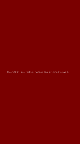 Tampilan Antarmuka Aplikasi Dwv5000 Link Daftar Semua Jenis Game Online - 4