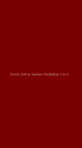 Tampilan Antarmuka Aplikasi Dxtoto Daftar Aplikasi Pendidikan Lite - 4