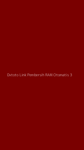 Tampilan Antarmuka Aplikasi Dxtoto Link Pembersih Ram Otomatis - 3
