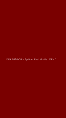Tampilan Antarmuka Aplikasi Eagle4d Login Aplikasi Kasir Gratis Umkm - 2