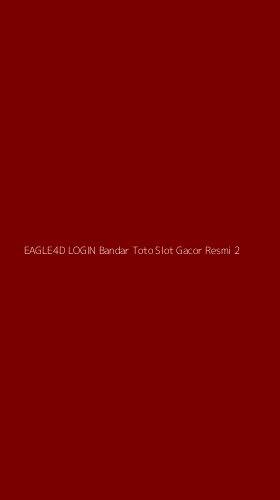 Tampilan Antarmuka Aplikasi Eagle4d Login Bandar Toto Slot Gacor Resmi - 2