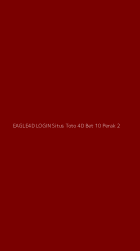 Tampilan Antarmuka Aplikasi Eagle4d Login Situs Toto 4d Bet 10 Perak - 2