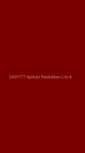 Tampilan Antarmuka Aplikasi Easy777 Aplikasi Pendidikan Lite - 4
