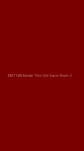 Tampilan Antarmuka Aplikasi Ebet188 Bandar Toto Slot Gacor Resmi - 3