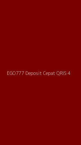 Tampilan Antarmuka Aplikasi Ego777 Deposit Cepat Qris - 4