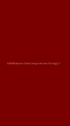 Tampilan Antarmuka Aplikasi Egp888 Bandar Online Dengan Winrate Tertinggi - 3