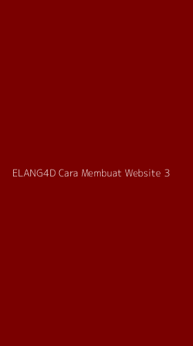 Tampilan Antarmuka Aplikasi Elang4d Cara Membuat Website - 3