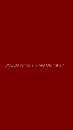 Tampilan Antarmuka Aplikasi Emasqq Pembersih Ram Otomatis - 4