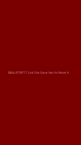 Tampilan Antarmuka Aplikasi Emulator777 Link Slot Gacor Hari Ini Resmi - 4