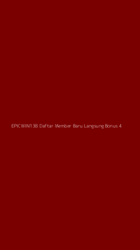 Tampilan Antarmuka Aplikasi Epicwin138 Daftar Member Baru Langsung Bonus - 4