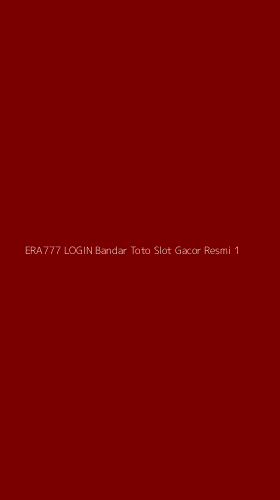 Tampilan Antarmuka Aplikasi Era777 Login Bandar Toto Slot Gacor Resmi - 1