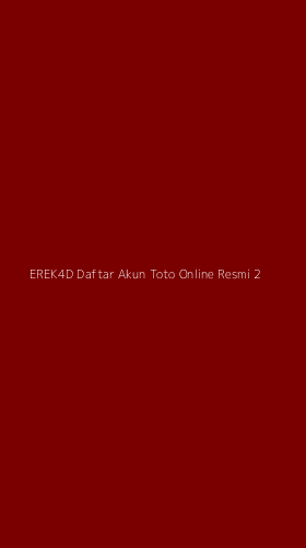 Tampilan Antarmuka Aplikasi Erek4d Daftar Akun Toto Online Resmi - 2