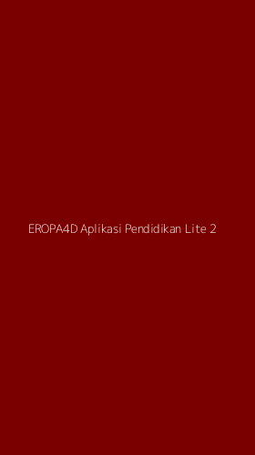 Tampilan Antarmuka Aplikasi Eropa4d Aplikasi Pendidikan Lite - 2