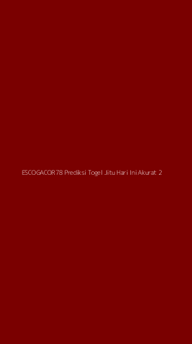 Tampilan Antarmuka Aplikasi Escogacor78 Prediksi Togel Jitu Hari Ini Akurat - 2
