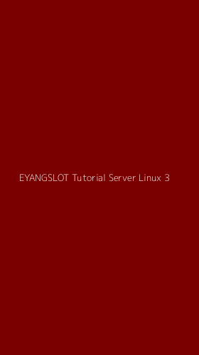 Tampilan Antarmuka Aplikasi Eyangslot Tutorial Server Linux - 3