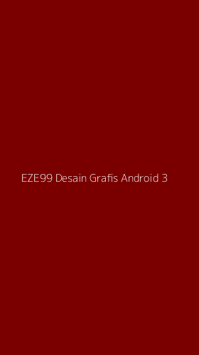 Tampilan Antarmuka Aplikasi Eze99 Desain Grafis Android - 3