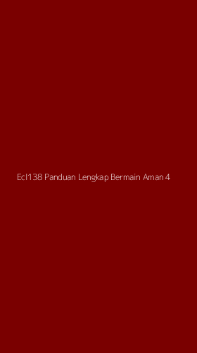 Tampilan Antarmuka Aplikasi Ecl138 Panduan Lengkap Bermain Aman - 4
