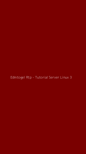 Tampilan Antarmuka Aplikasi Edmtogel Rtp - Tutorial Server Linux - 3