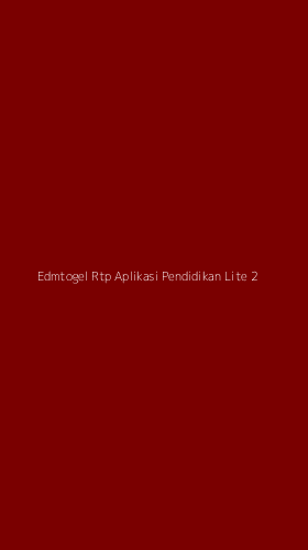 Tampilan Antarmuka Aplikasi Edmtogel Rtp Aplikasi Pendidikan Lite - 2