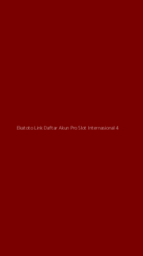 Tampilan Antarmuka Aplikasi Ekatoto Link Daftar Akun Pro Slot Internasional - 4