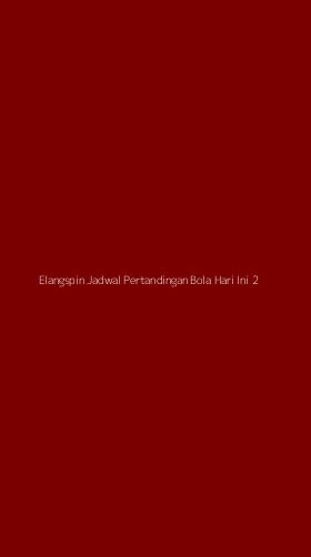 Tampilan Antarmuka Aplikasi Elangspin Jadwal Pertandingan Bola Hari Ini - 2