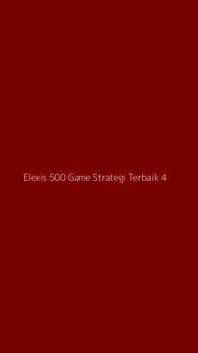 Tampilan Antarmuka Aplikasi Elexis 500 Game Strategi Terbaik - 4