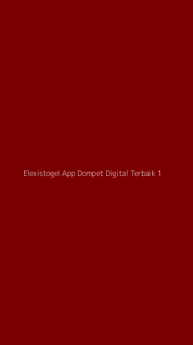 Tampilan Antarmuka Aplikasi Elexistogel App Dompet Digital Terbaik - 1