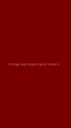 Tampilan Antarmuka Aplikasi Elittogel Apk Dompet Digital Terbaik - 4