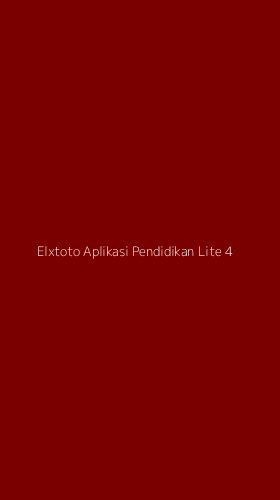 Tampilan Antarmuka Aplikasi Elxtoto Aplikasi Pendidikan Lite - 4