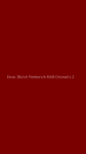 Tampilan Antarmuka Aplikasi Emas 36slot Pembersih Ram Otomatis - 2