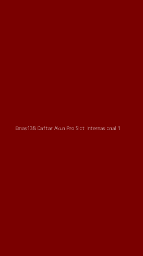 Tampilan Antarmuka Aplikasi Emas138 Daftar Akun Pro Slot Internasional - 1