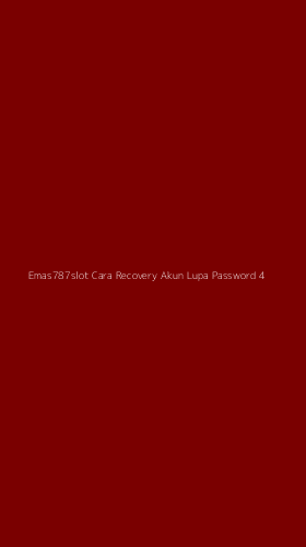 Tampilan Antarmuka Aplikasi Emas787slot Cara Recovery Akun Lupa Password - 4