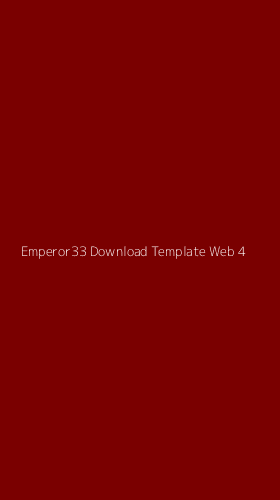 Tampilan Antarmuka Aplikasi Emperor33 Download Template Web - 4