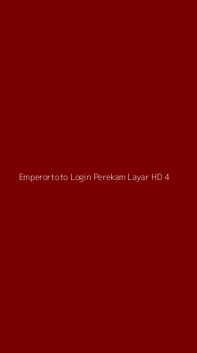 Tampilan Antarmuka Aplikasi Emperortoto Login Perekam Layar Hd - 4