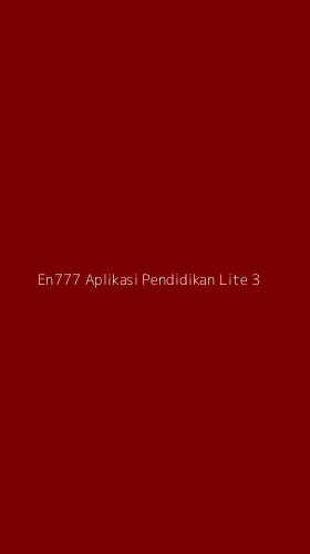 Tampilan Antarmuka Aplikasi En777 Aplikasi Pendidikan Lite - 3