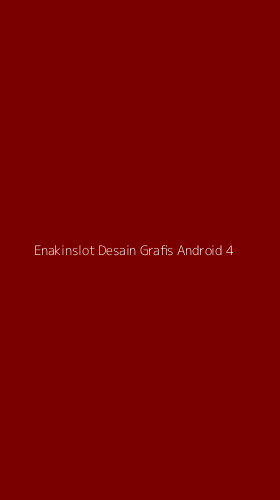 Tampilan Antarmuka Aplikasi Enakinslot Desain Grafis Android - 4