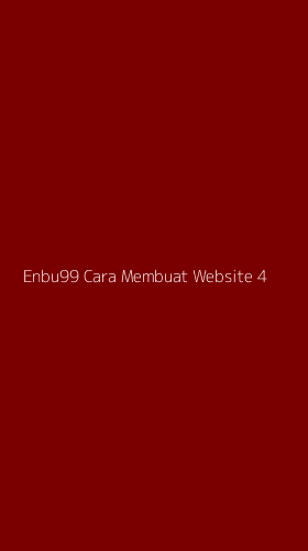 Tampilan Antarmuka Aplikasi Enbu99 Cara Membuat Website - 4