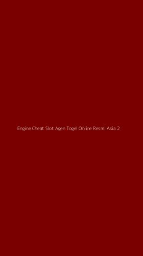 Tampilan Antarmuka Aplikasi Engine Cheat Slot Agen Togel Online Resmi Asia - 2