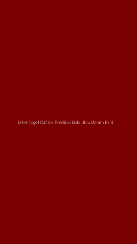 Tampilan Antarmuka Aplikasi Entertogel Daftar Prediksi Bola Jitu Malam Ini - 4