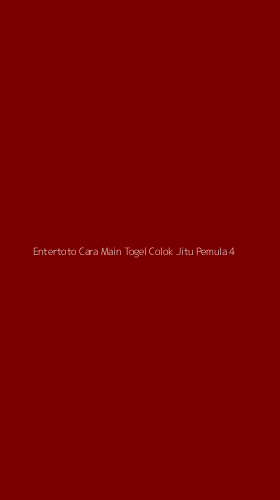 Tampilan Antarmuka Aplikasi Entertoto Cara Main Togel Colok Jitu Pemula - 4