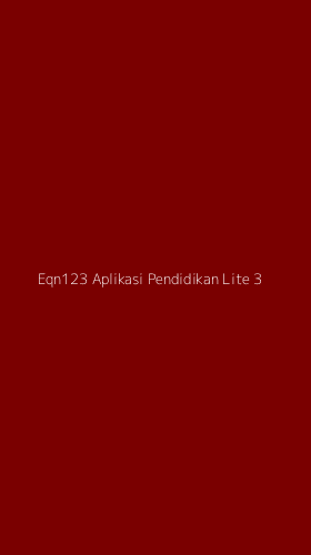 Tampilan Antarmuka Aplikasi Eqn123 Aplikasi Pendidikan Lite - 3