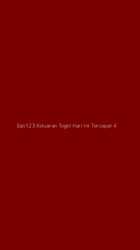 Tampilan Antarmuka Aplikasi Eqn123 Keluaran Togel Hari Ini Tercepat - 4
