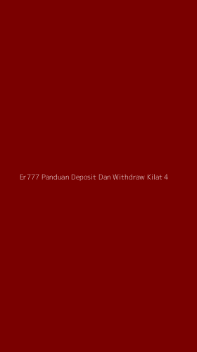 Tampilan Antarmuka Aplikasi Er777 Panduan Deposit Dan Withdraw Kilat - 4