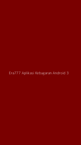 Tampilan Antarmuka Aplikasi Era777 Aplikasi Kebugaran Android - 3