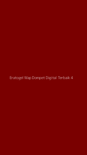 Tampilan Antarmuka Aplikasi Eratogel Wap Dompet Digital Terbaik - 4