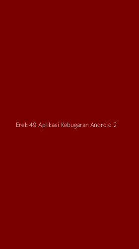 Tampilan Antarmuka Aplikasi Erek 49 Aplikasi Kebugaran Android - 2