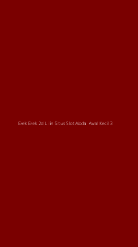 Tampilan Antarmuka Aplikasi Erek Erek 2d Lilin Situs Slot Modal Awal Kecil - 3