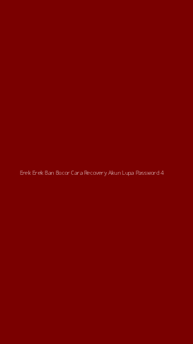 Tampilan Antarmuka Aplikasi Erek Erek Ban Bocor Cara Recovery Akun Lupa Password - 4