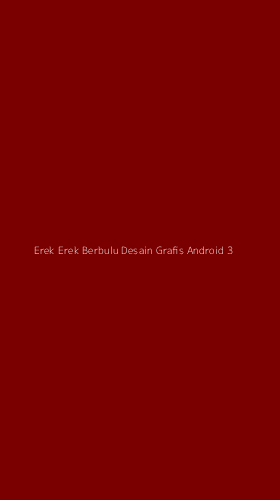 Tampilan Antarmuka Aplikasi Erek Erek Berbulu Desain Grafis Android - 3